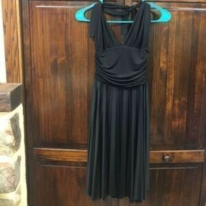Woman's little black halter dress size small